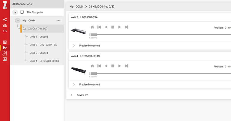 Basic controls screenshot