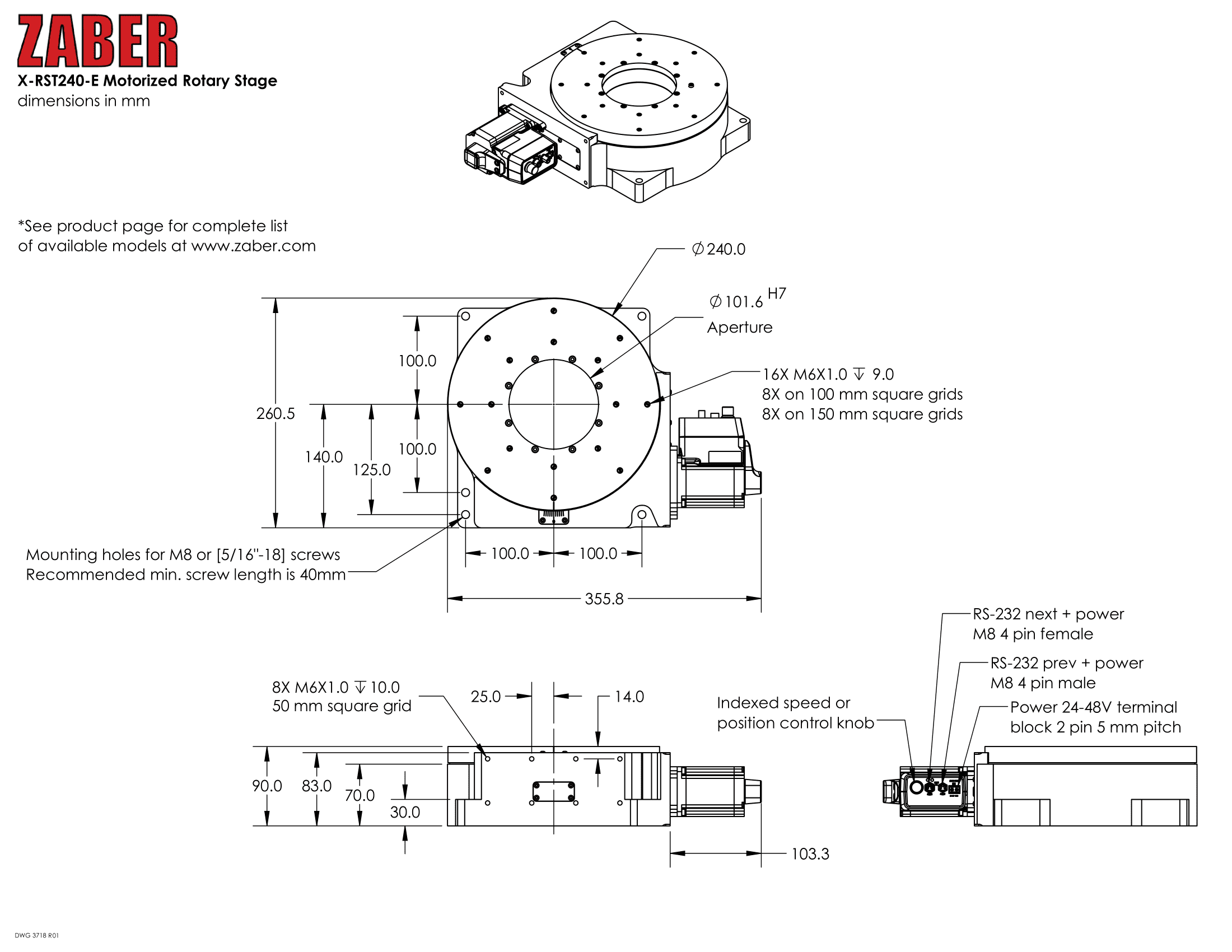 X-RST-E Documents - Zaber