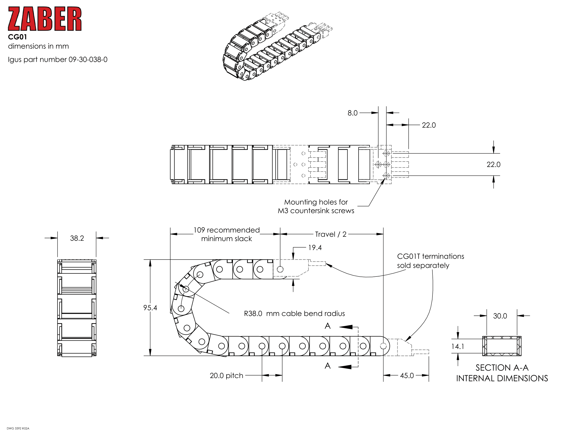 Cable de direction T01 - RIVIERA