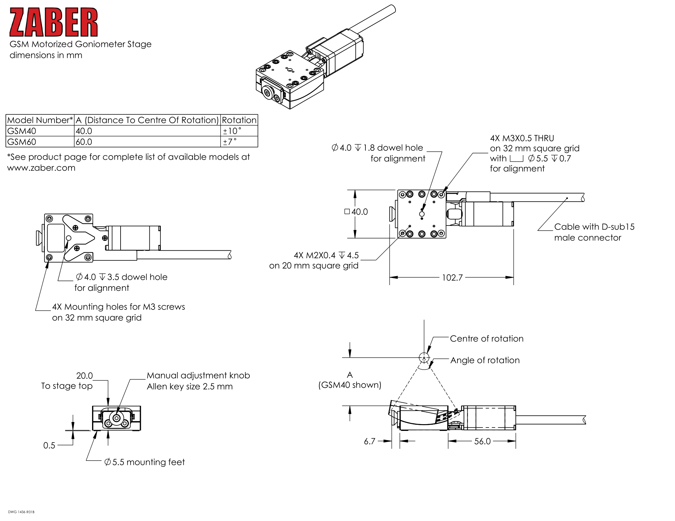 Gsm User's Manual - Zaber