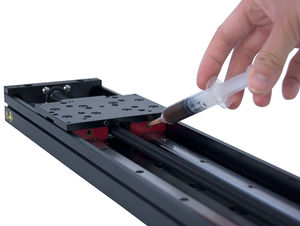 Re-lubricating LRQ linear guide